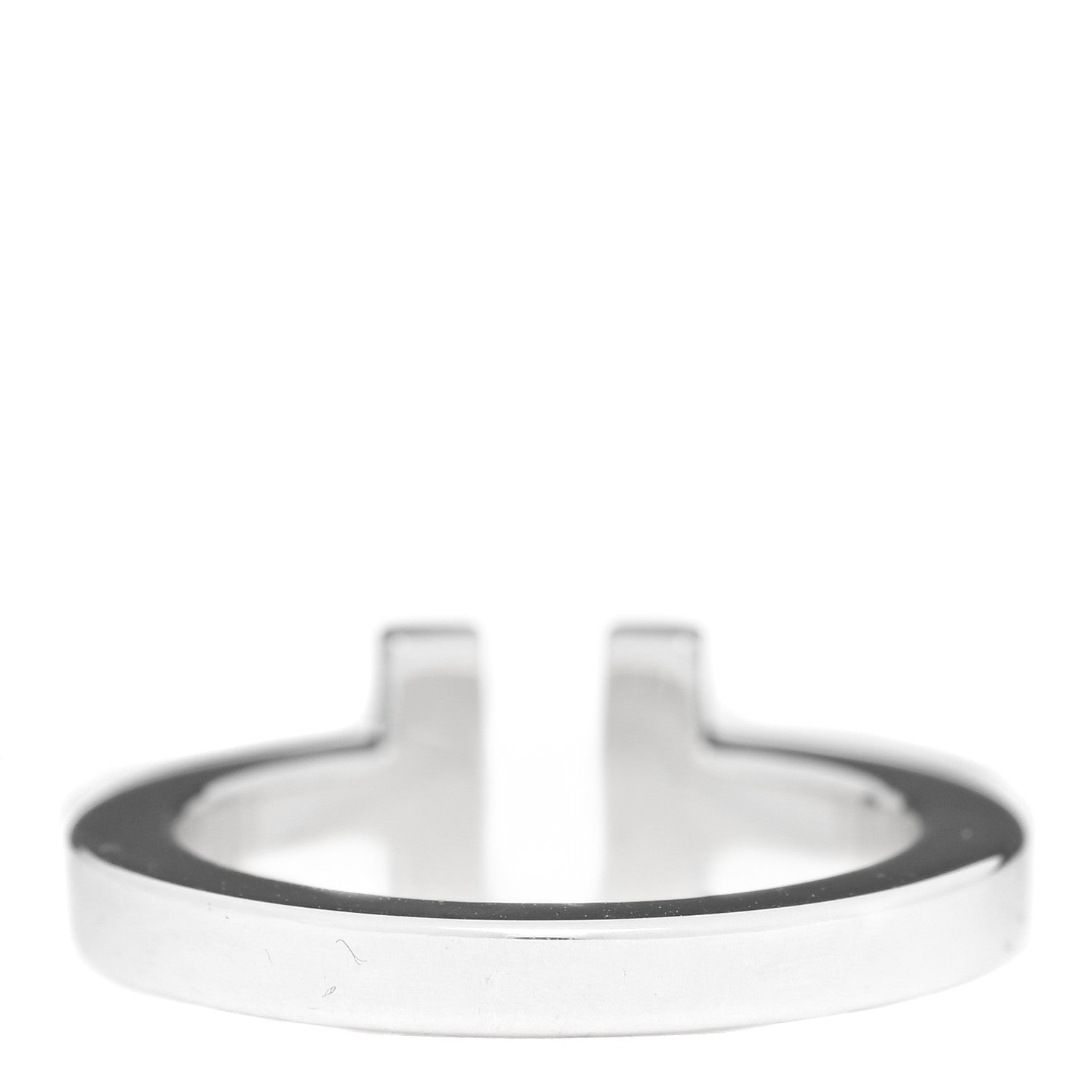 Tiffany Sterling Silver T Square Ring 50 5.5 3 of 4