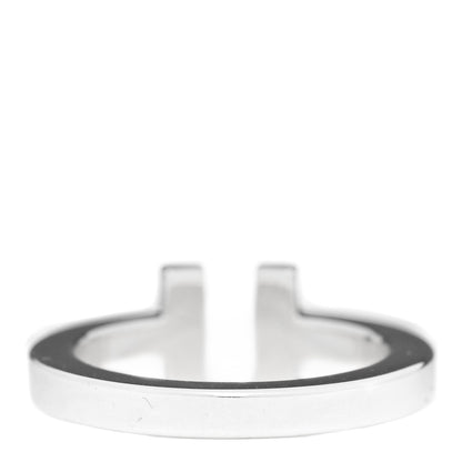 Tiffany Sterling Silver T Square Ring 50 5.5 3 of 4