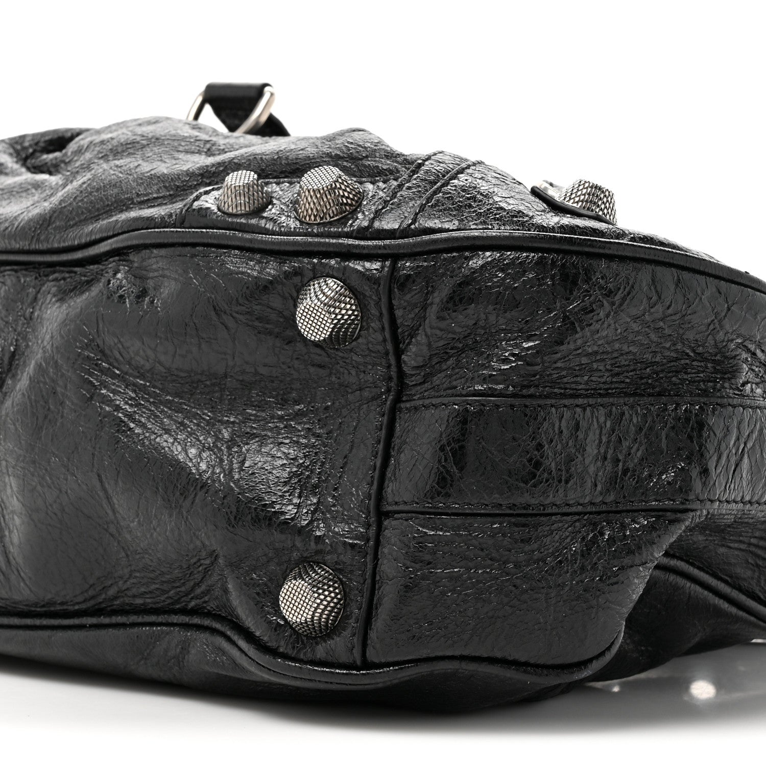 Balenciaga Agneau Arena Medium Le Cagole Shoulder Bag Black 9 of 10