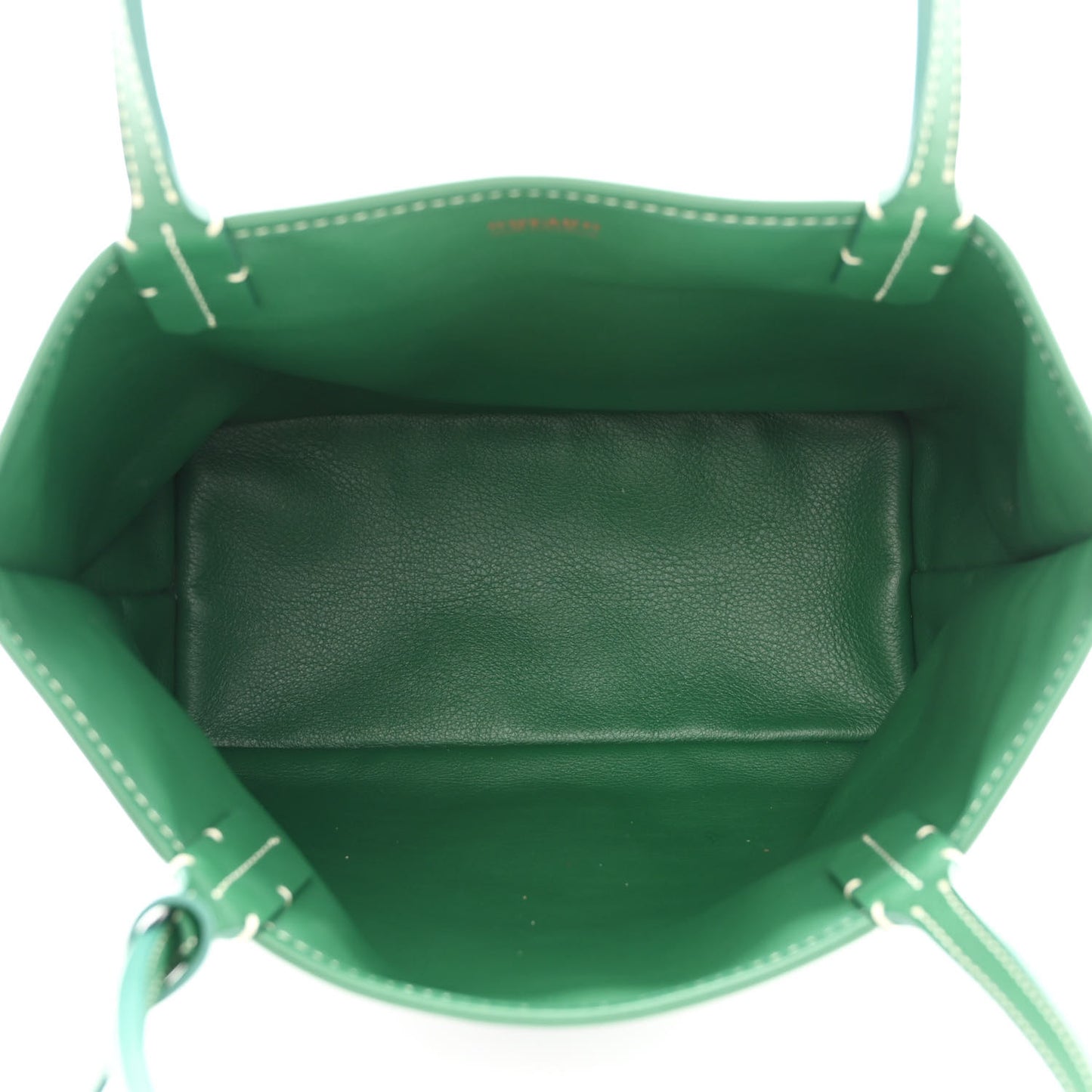 Goyardine Reversible Mini Anjou Green
