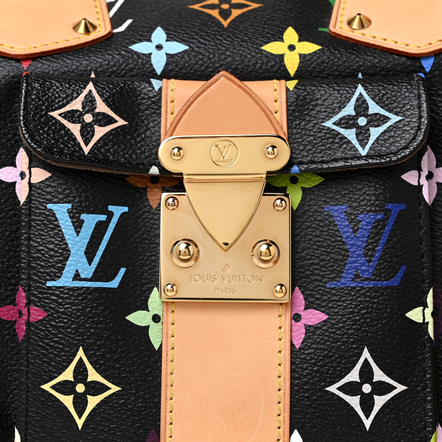 Monogram Multicolor Speedy 30 Black