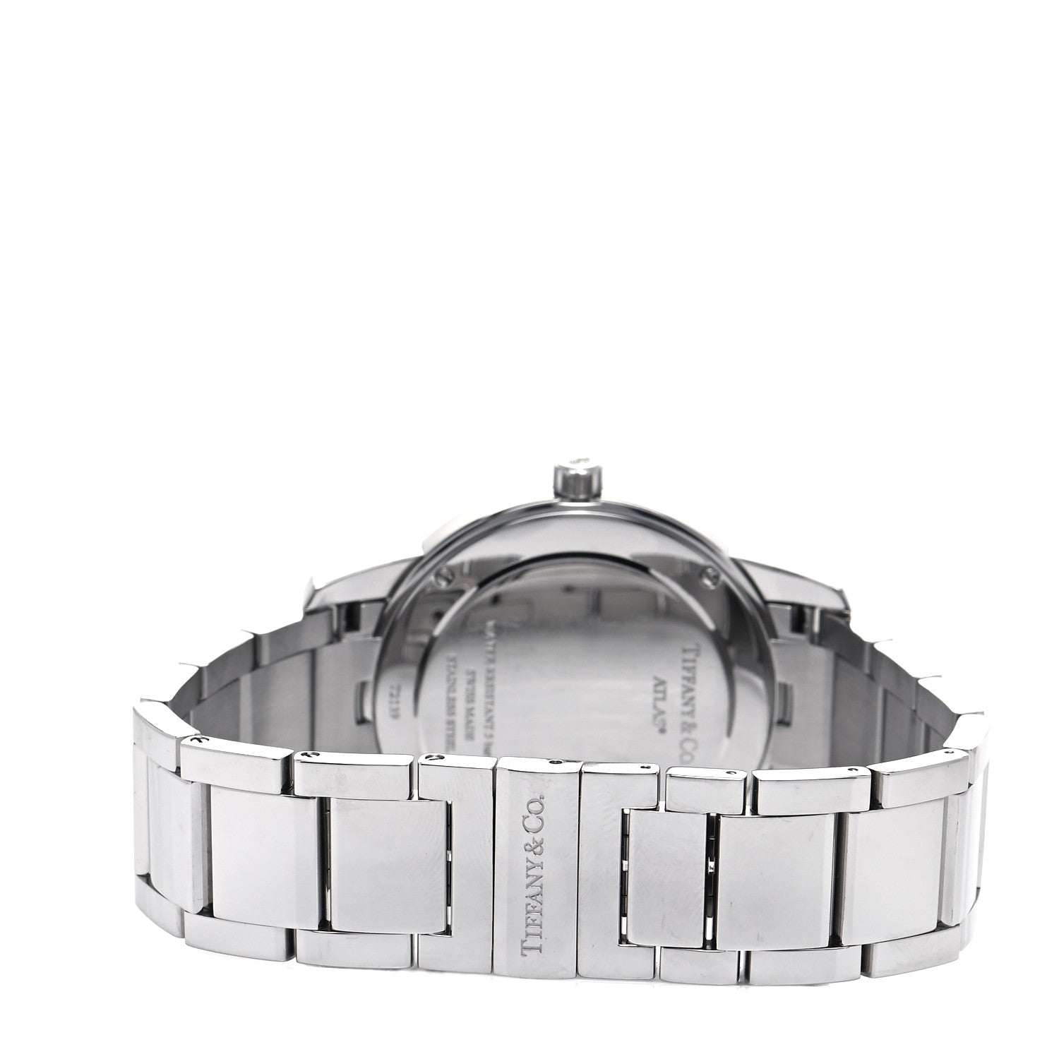 Tiffany Stainless Steel 37mm Atlas 2-Hand Quartz Watch 3 of 5