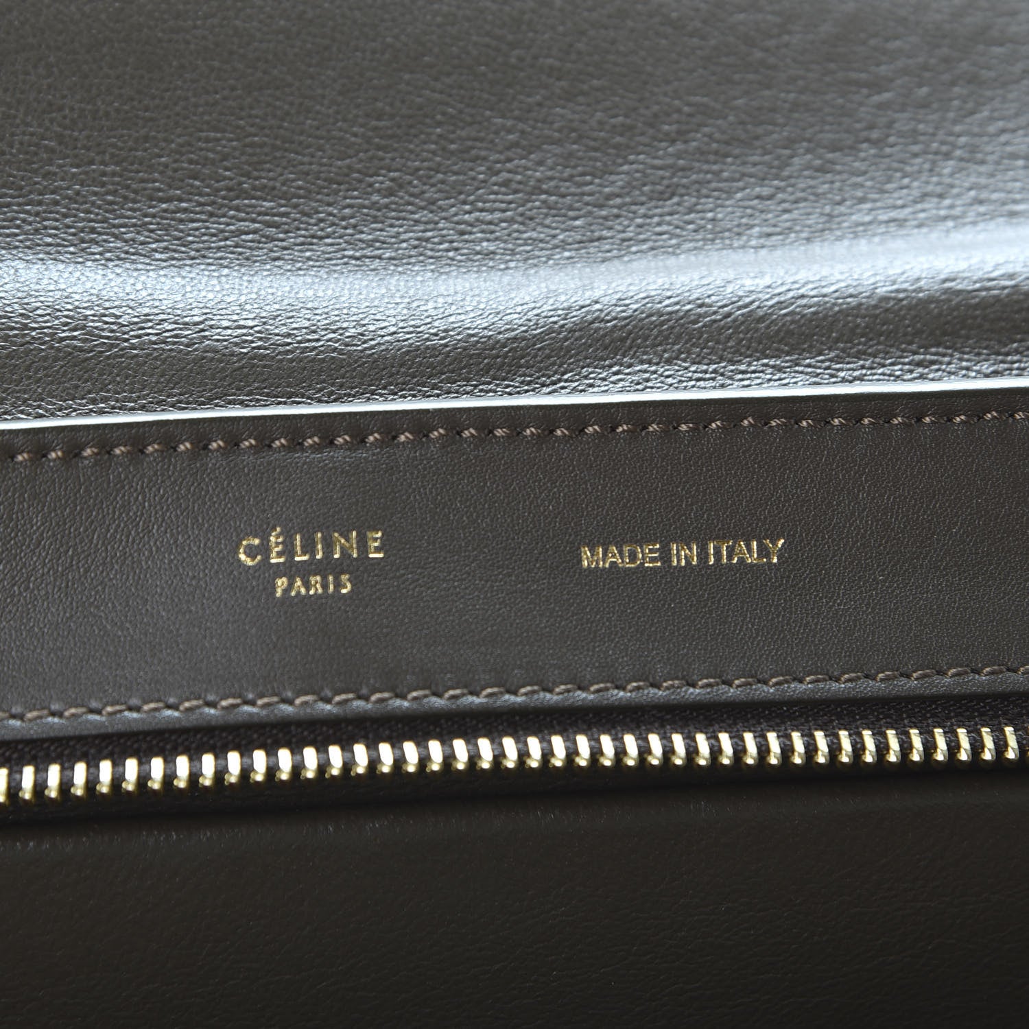 Celine Calfskin Suede Medium Tri-Color Trapeze 7 of 8