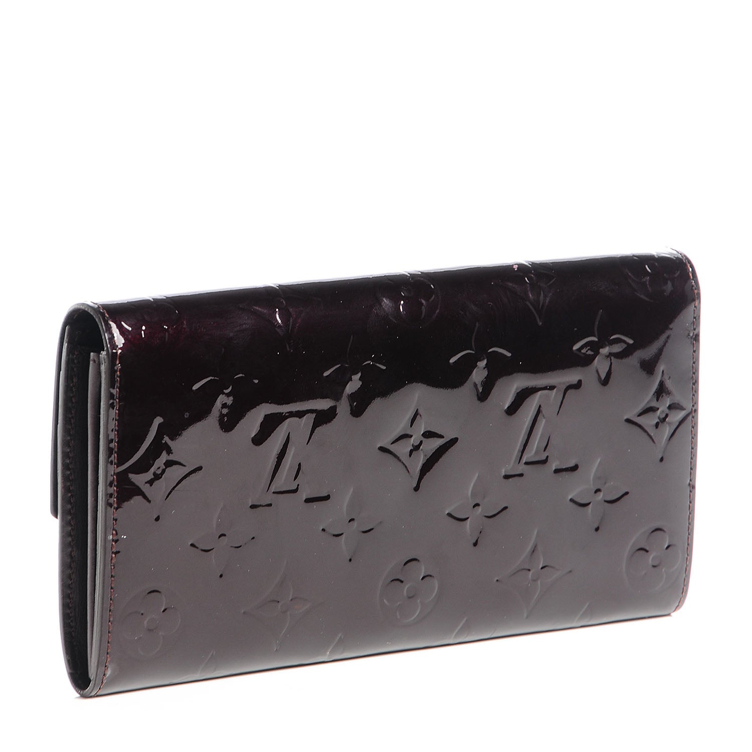 Louis Vuitton Vernis Sarah Wallet Amarante 3 of 8