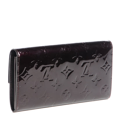 Louis Vuitton Vernis Sarah Wallet Amarante 3 of 8