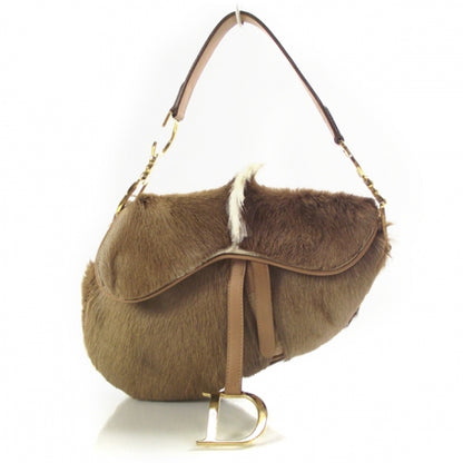 Christian Dior Pony Hair Saddle Bag 1 of 13