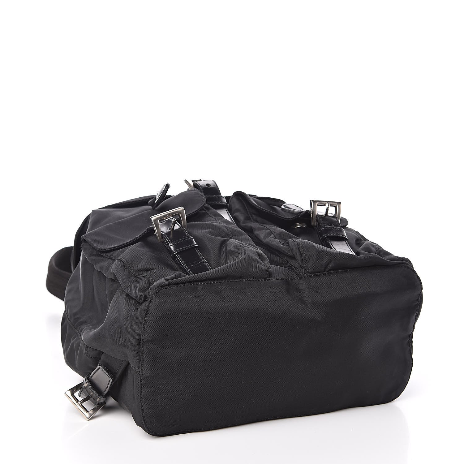 Prada Tessuto Nylon Vela Small Backpack Black 4 of 11