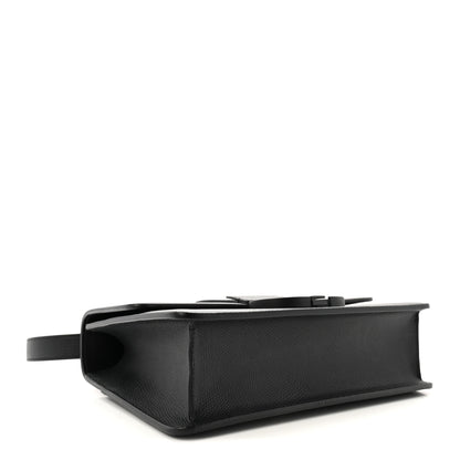 Christian Dior Ultra Matte Grained Calfskin 30 Montaigne Flap Bag Black 4 of 10