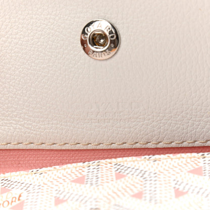 Goyard Goyardine Saint Louis Claire Voie PM White Pink 7 of 11