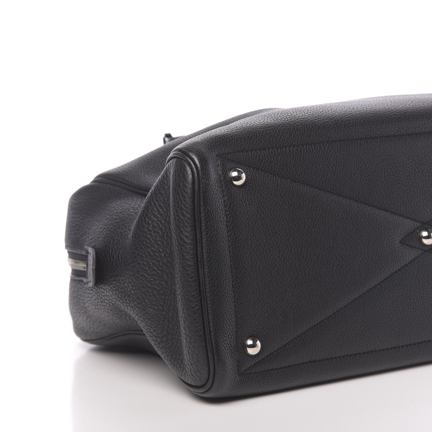 Hermes Taurillon Clemence Victoria II 35 Black 11 of 12
