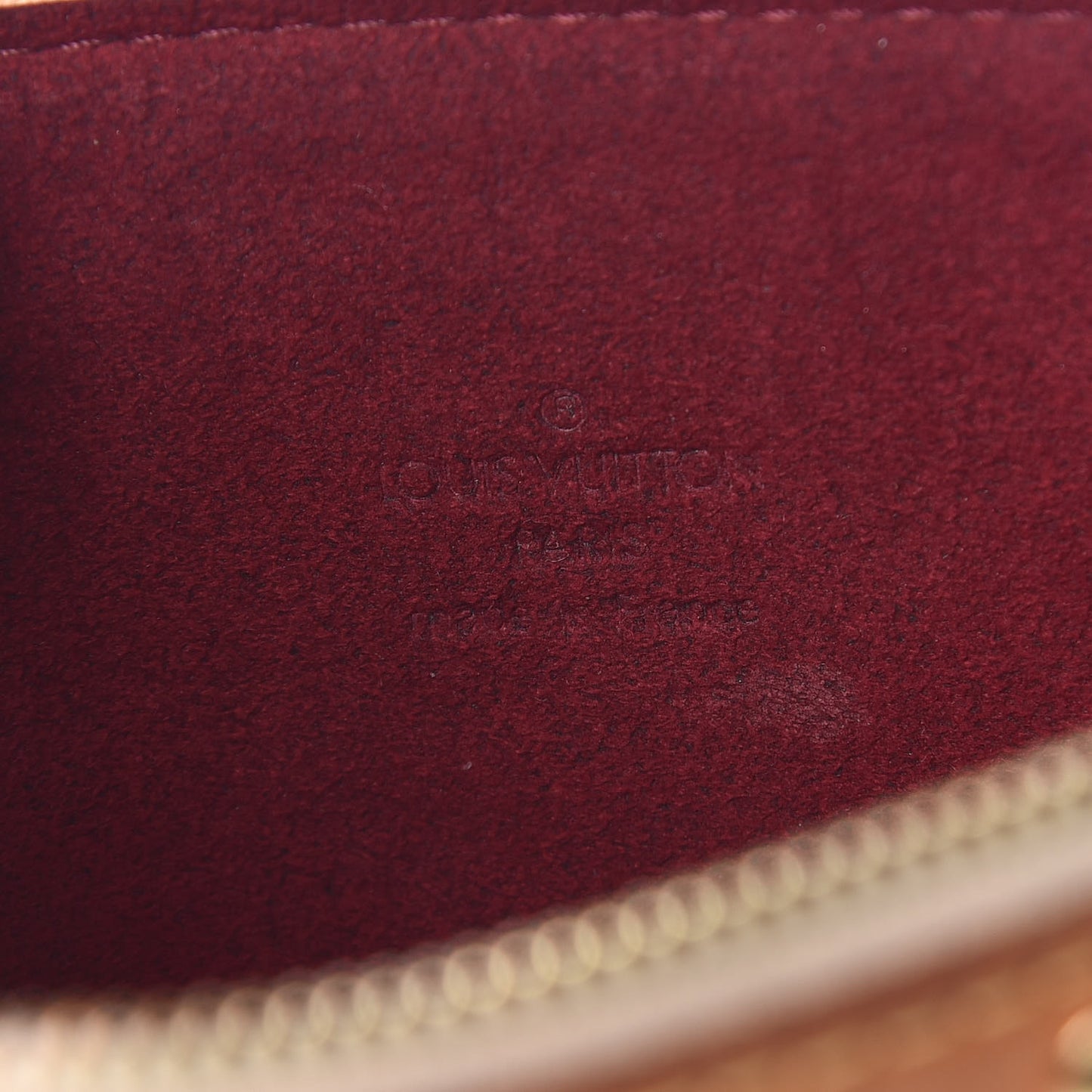 Monogram Multicolor Pochette Accessories White