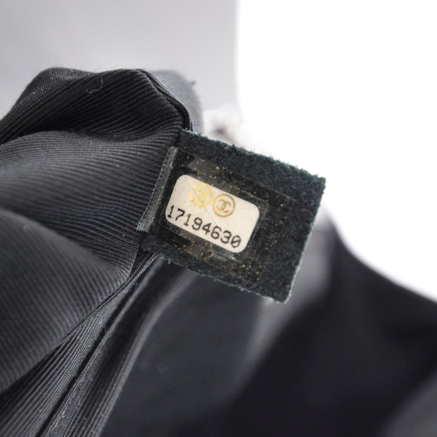 Chanel Lambskin Large Chevron Flap Black 12 of 12