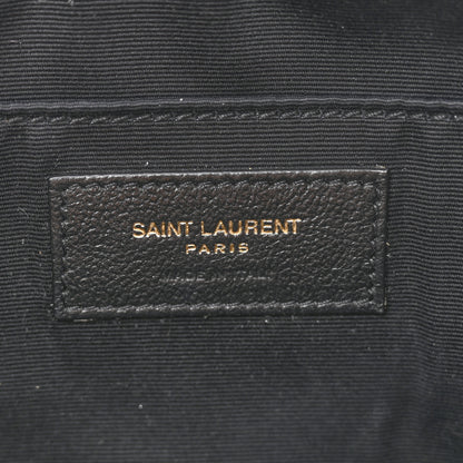 Saint Laurent Suede Matelasse Monogram Lou Camera Bag Cinnamon 6 of 10