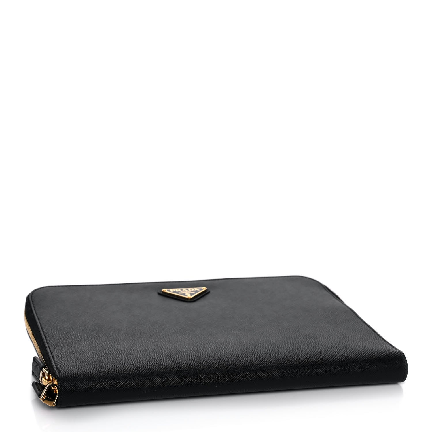 Prada Saffiano Lux Crossbody Bag Black 3 of 10