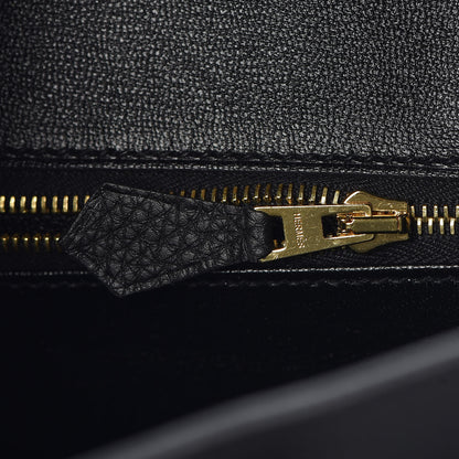 Hermes Togo Birkin 25 Black 14 of 33