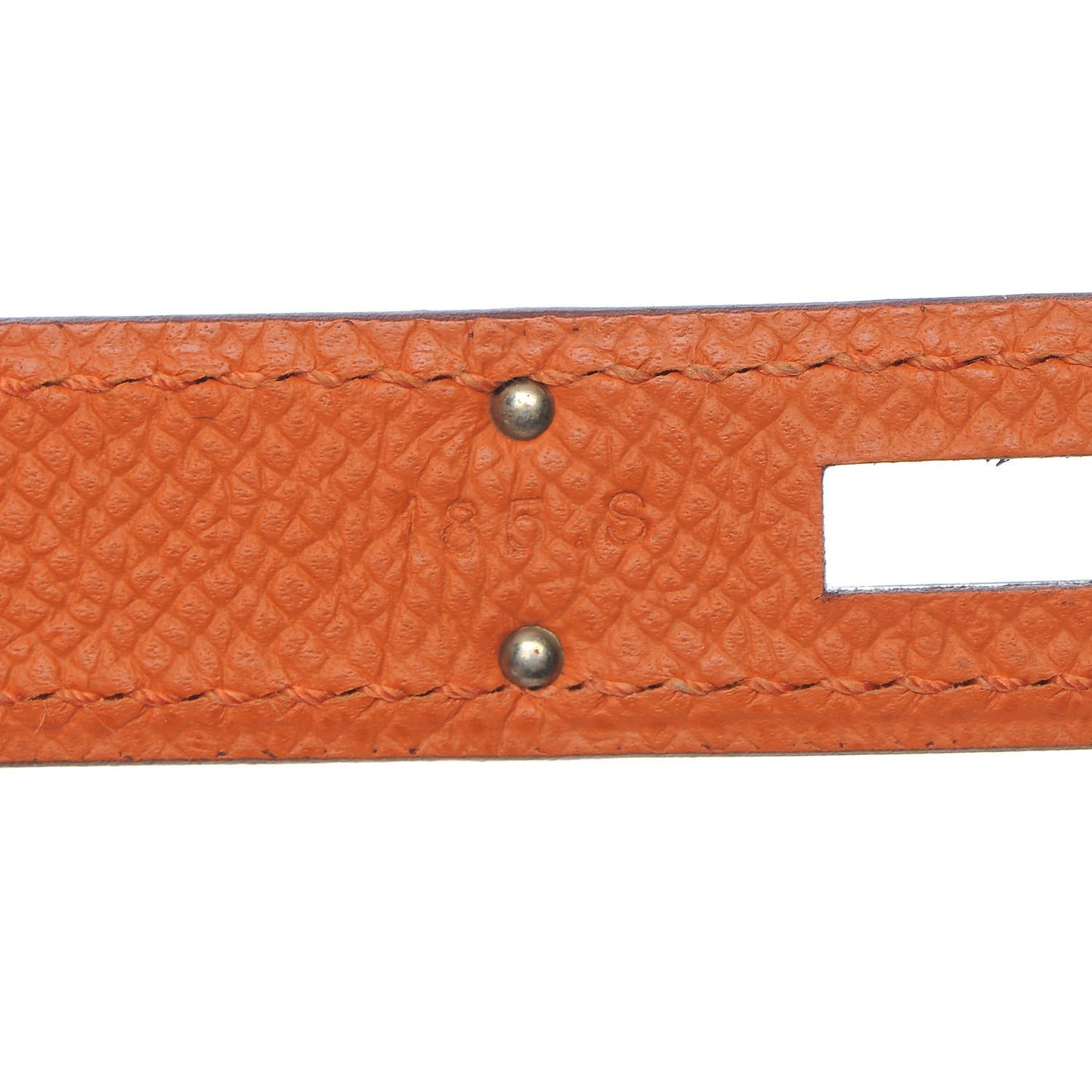 Epsom Birkin 35 Orange
