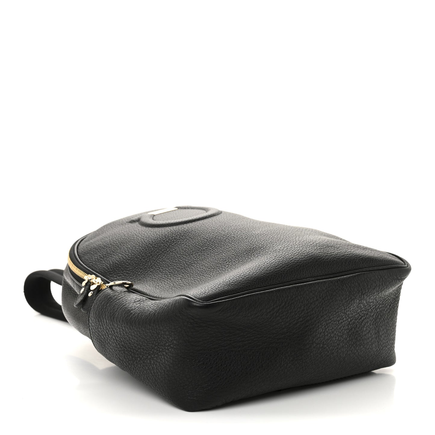 Calfskin Gancio XL City Backpack Black
