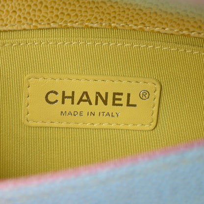 Chanel Caviar Quilted Small Cuba Rainbow Boy Flap Multicolor 6 of 8