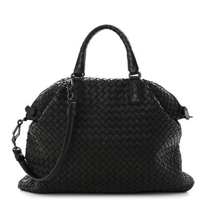 Bottega Veneta Nappa Intrecciato Medium Convertible Tote Black 1 of 11
