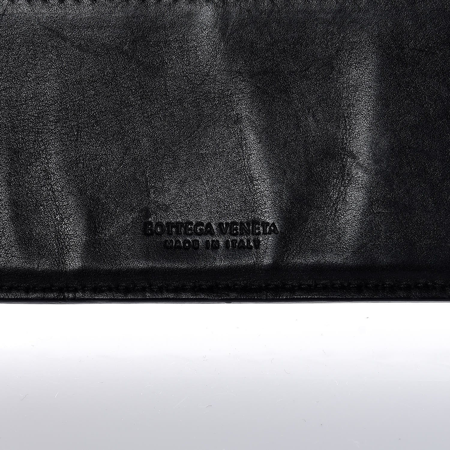 Bottega Veneta Nappa Intrecciato Flap Wallet Black 10 of 13