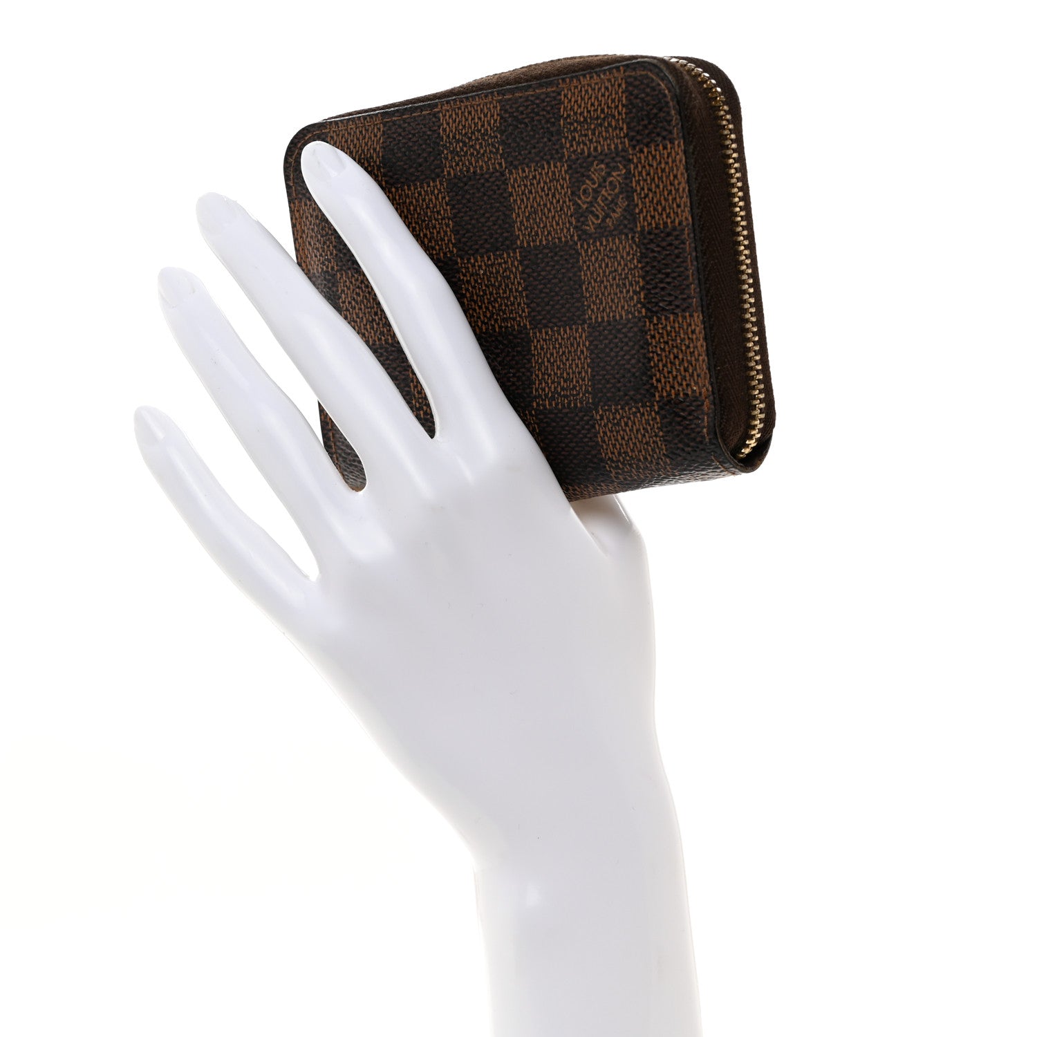 Louis Vuitton Damier Ebene Zippy Coin Purse 2 of 11