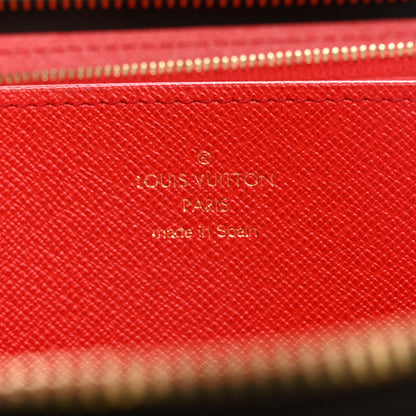 Louis Vuitton Damier Ebene 2020 Christmas Animation Bumper Cars Zippy Wallet Coquelicot 6 of 12