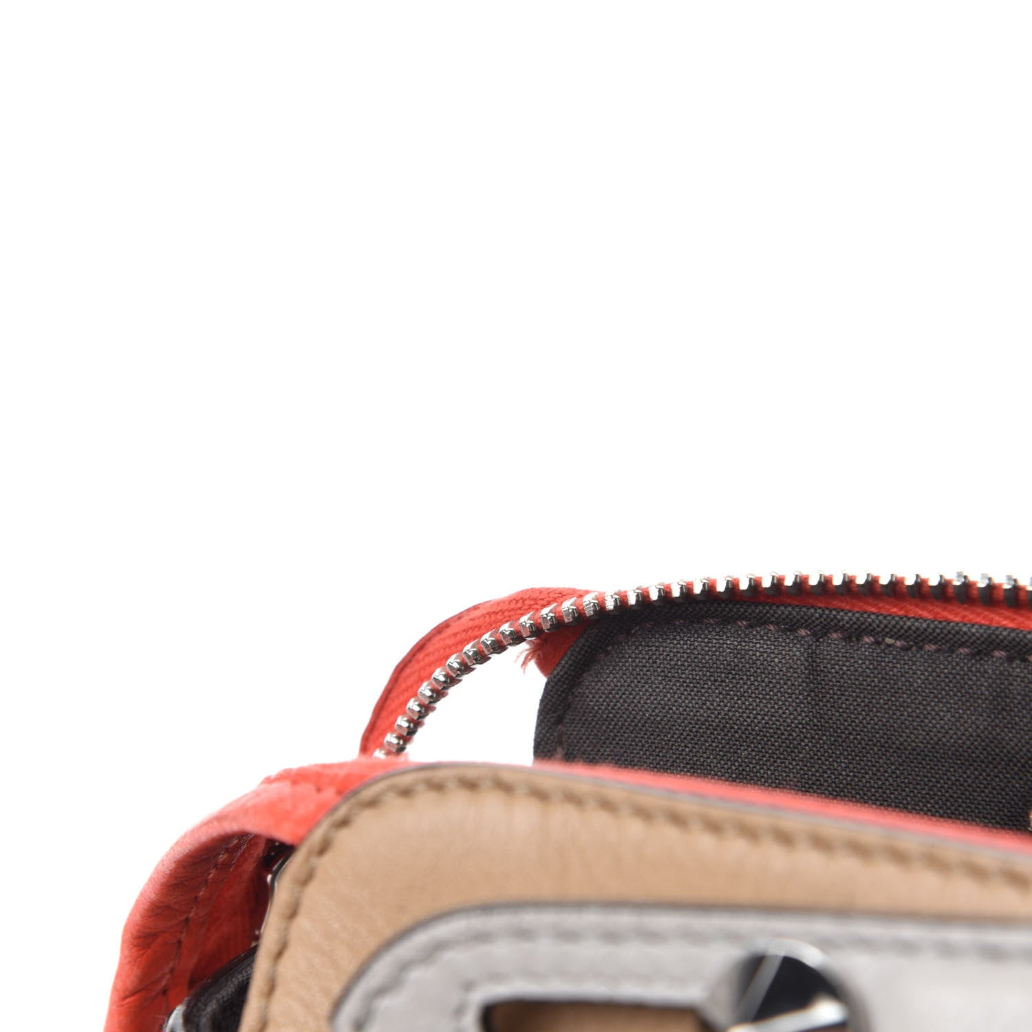 Fendi Vitello Dolce 5 Color Medium By The Way Boston Bag Cuoio Multicolor 10 of 16