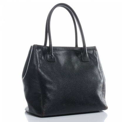 Chanel Caviar Cerf Shopper Tote Dark Brown 3 of 16