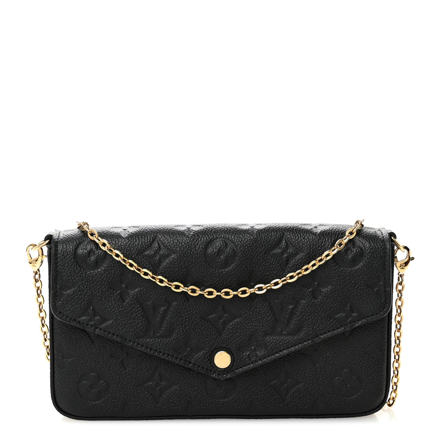 Empreinte Pochette Felicie Chain Wallet Black