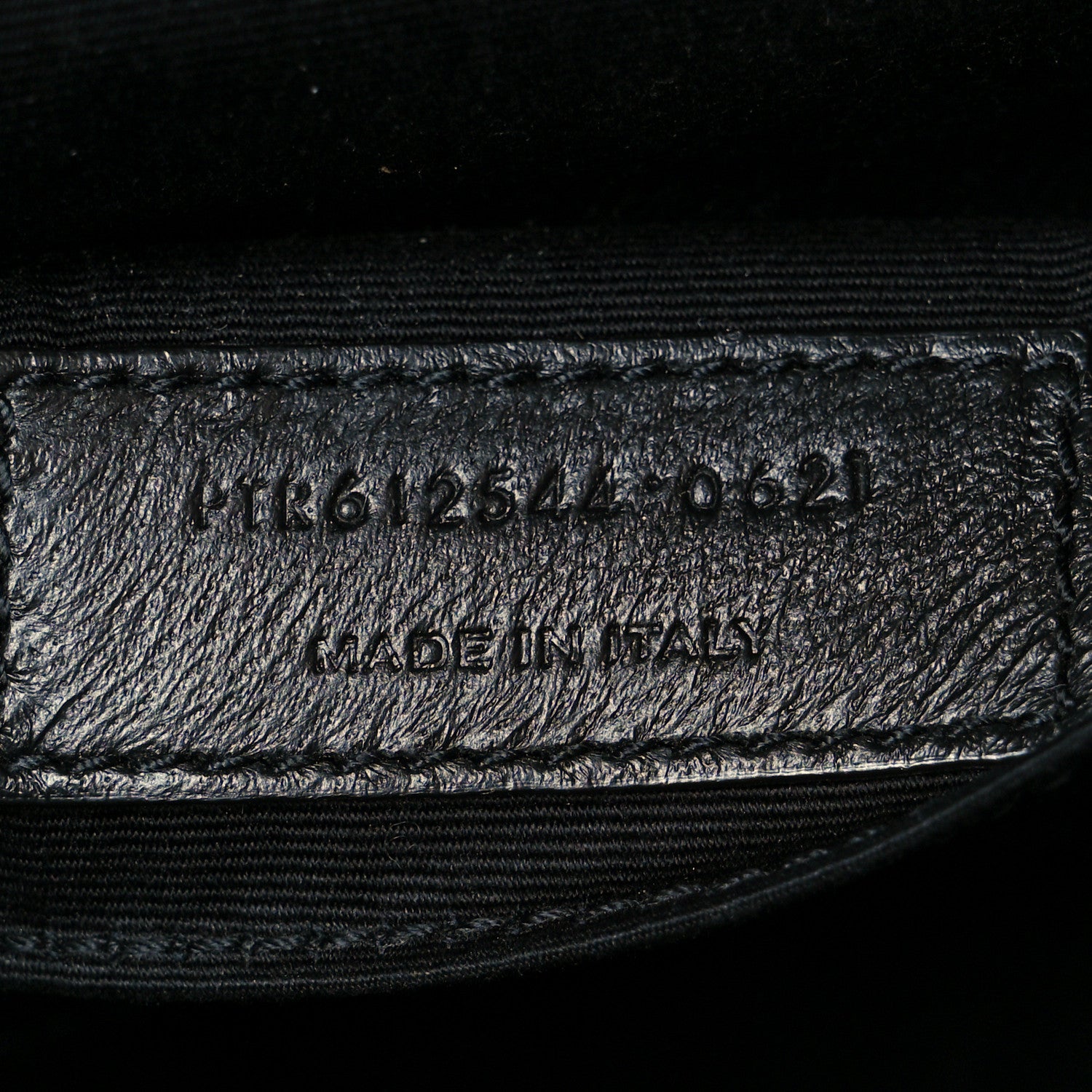 Saint Laurent Suede Calfskin Matelasse Monogram Lou Camera Bag Black 7 of 10