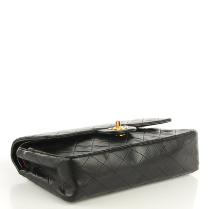 Chanel Lambskin Quilted Medium Double Flap Black 4 of 8