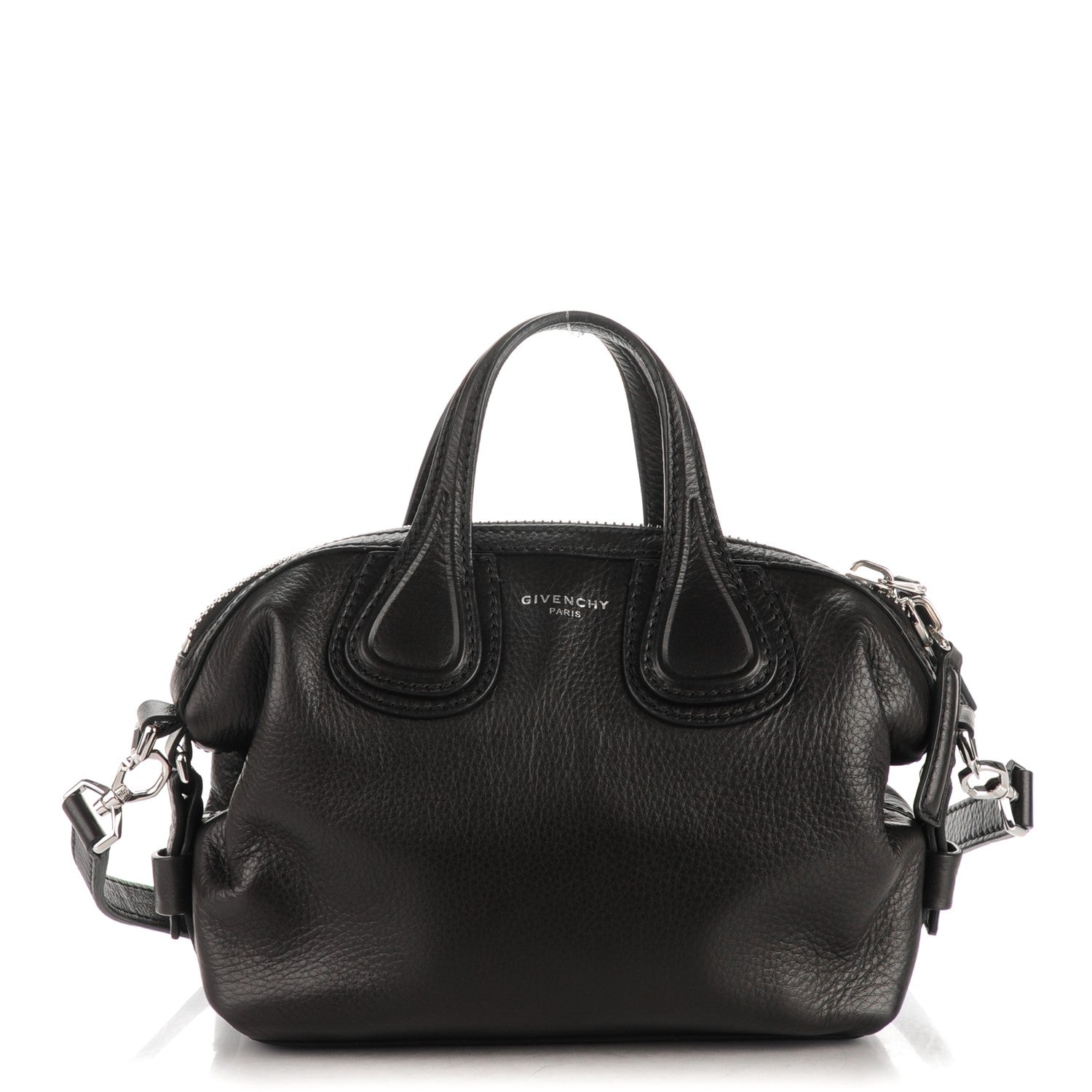 Givenchy Waxed Calfskin Micro Nightingale Black 1 of 7