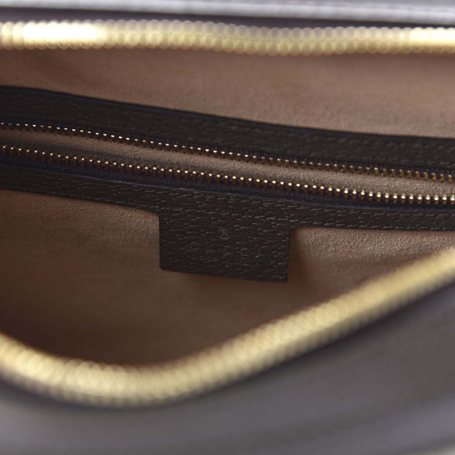 Gucci GG Supreme Monogram Web Small Ophidia Top Handle Shoulder Bag Brown 8 of 10