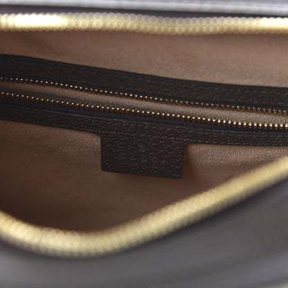 Gucci GG Supreme Monogram Web Small Ophidia Top Handle Shoulder Bag Brown 8 of 10