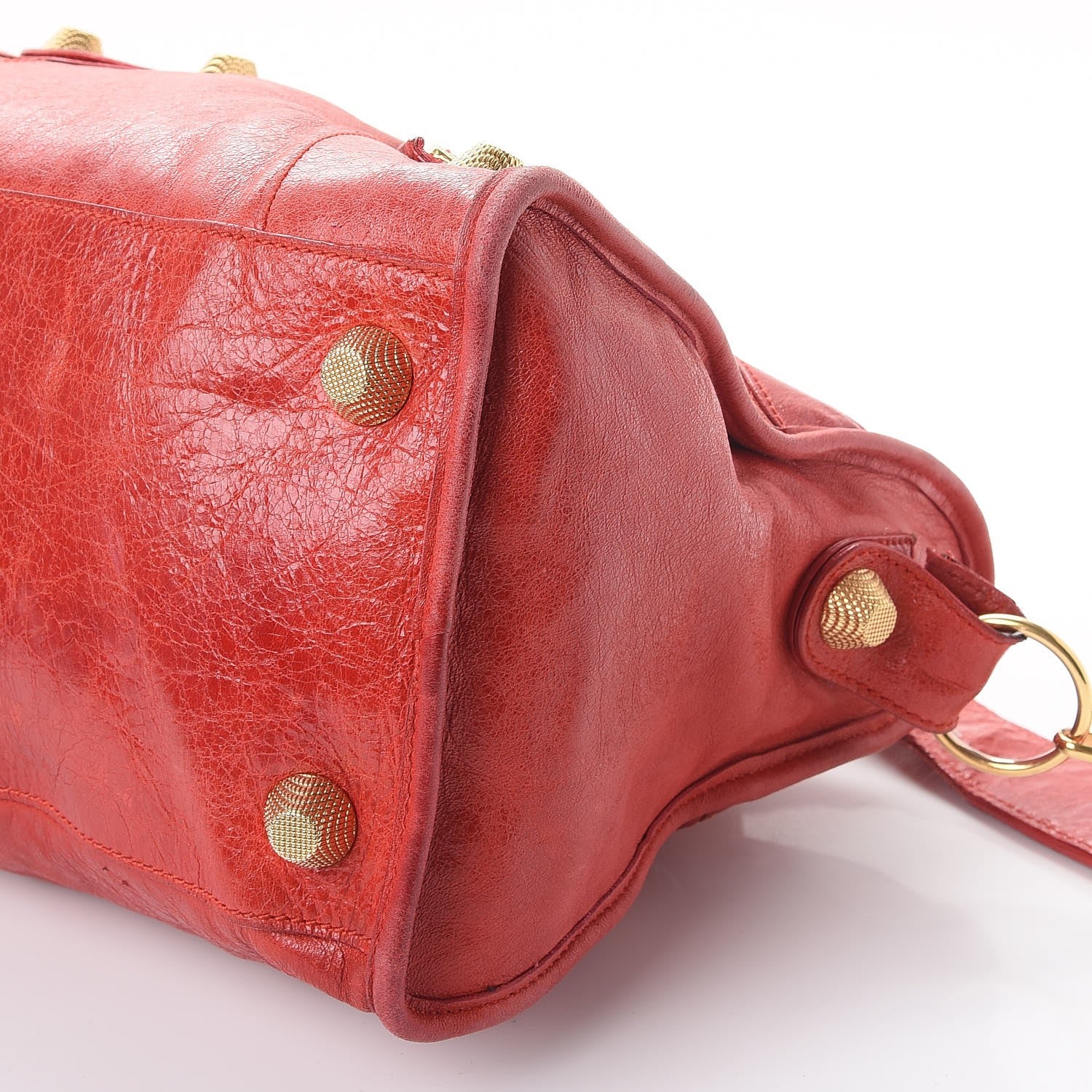Balenciaga Agneau Giant 21 Gold Hardware Part Time Rouge Vermillon 11 of 11