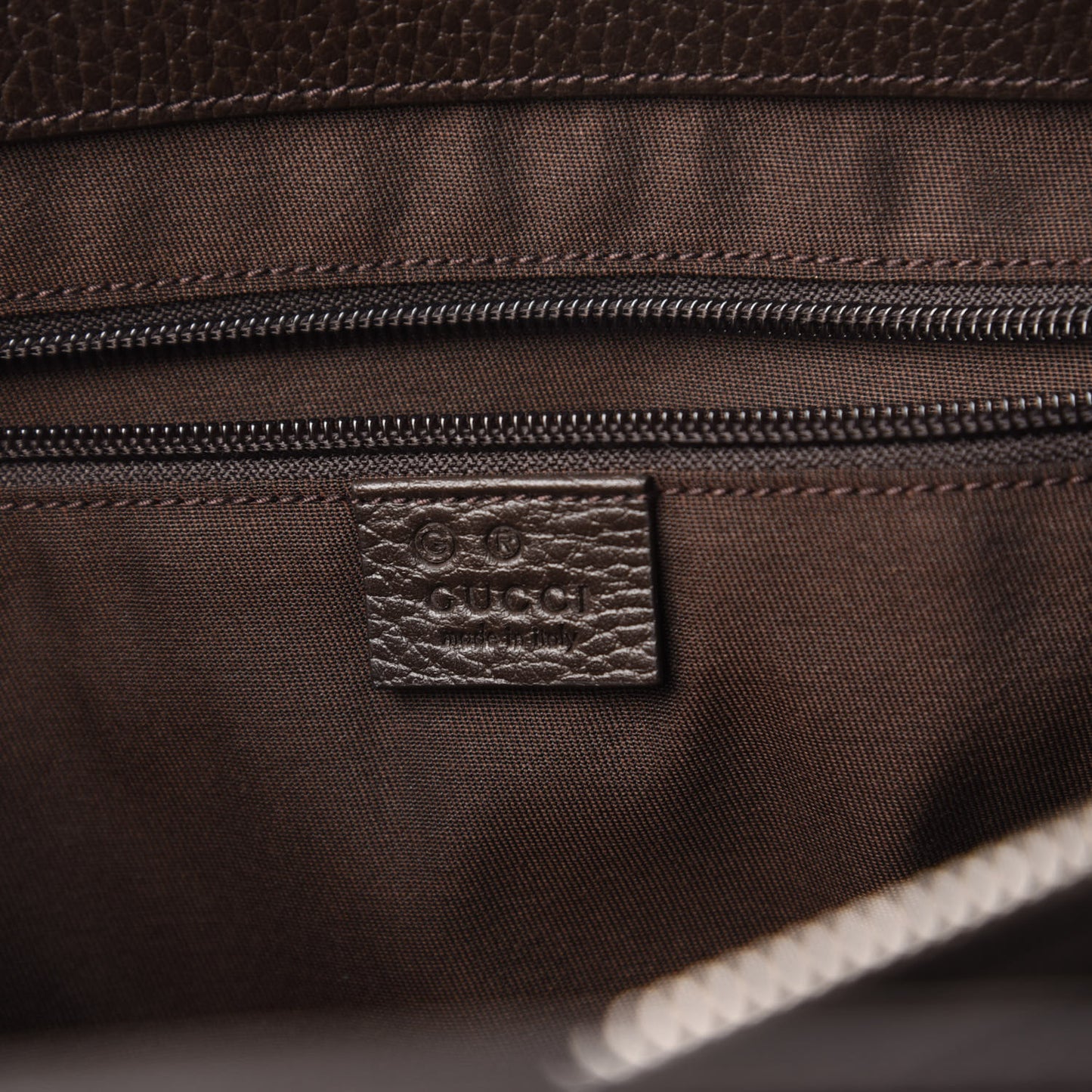 GG Monogram Large Joy Tote Bag Dark Brown