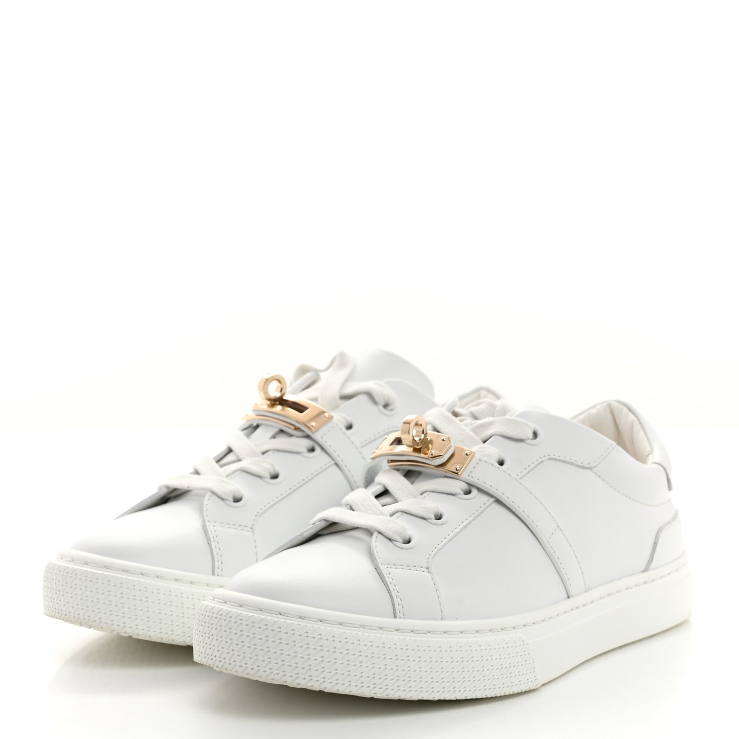 Calfskin Day Sneakers 36 White