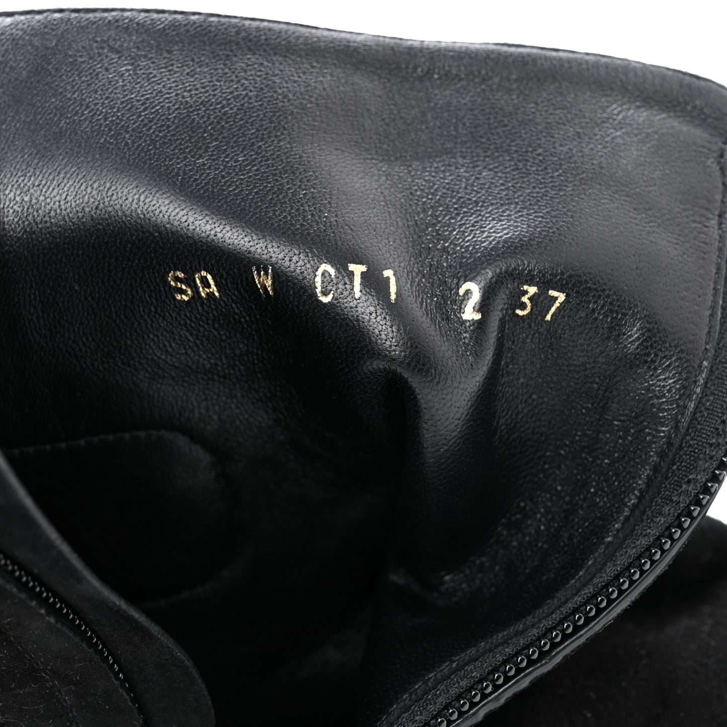 Suede VLogo 30mm Ankle Boots 37 Black