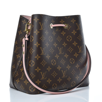 Louis Vuitton Monogram Neonoe MM Rose Poudre 3 of 11