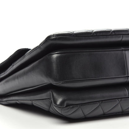 Chanel Lambskin Quilted Large Trendy CC Dual Handle Flap Bag Black 9 of 22