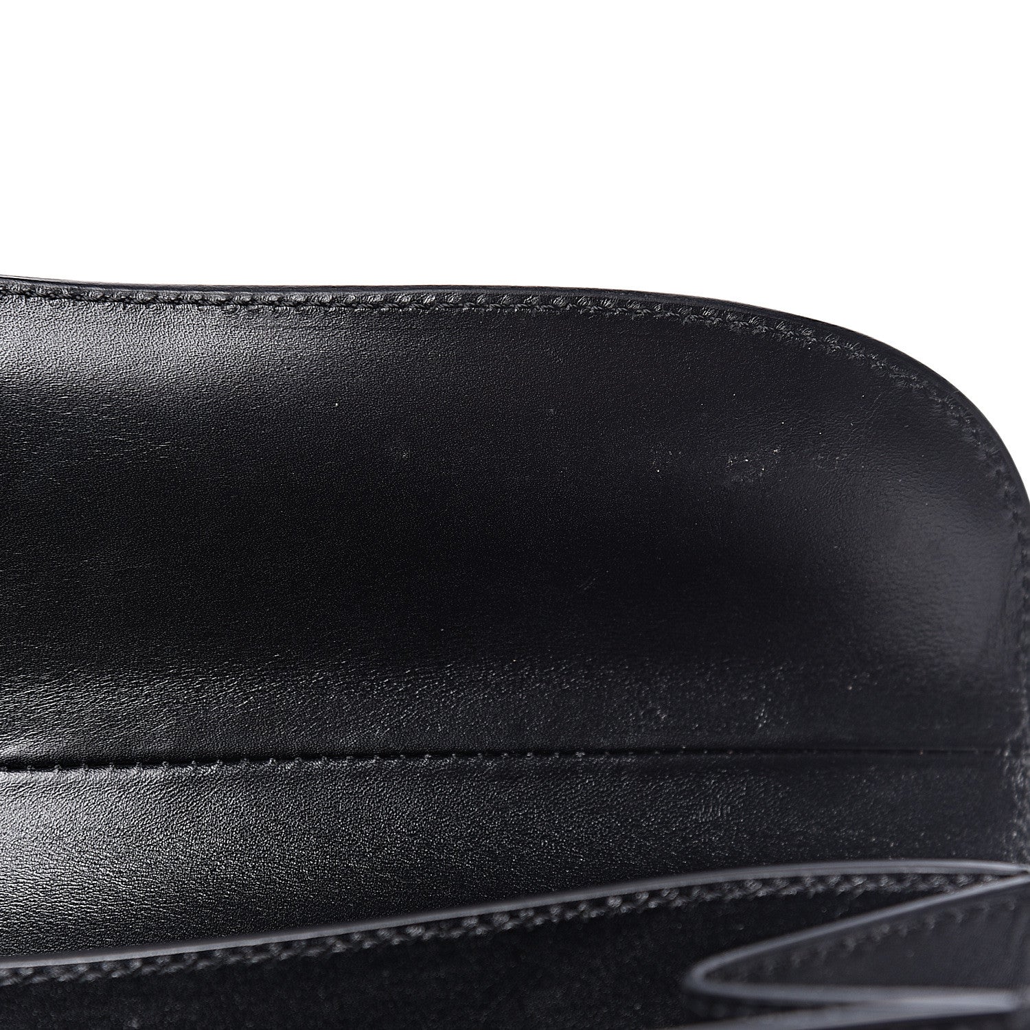 Christian Dior Glazed Calfskin Saddle Shopper Black 12 of 14