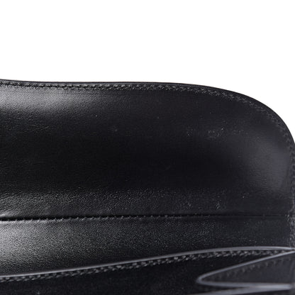Christian Dior Glazed Calfskin Saddle Shopper Black 12 of 14