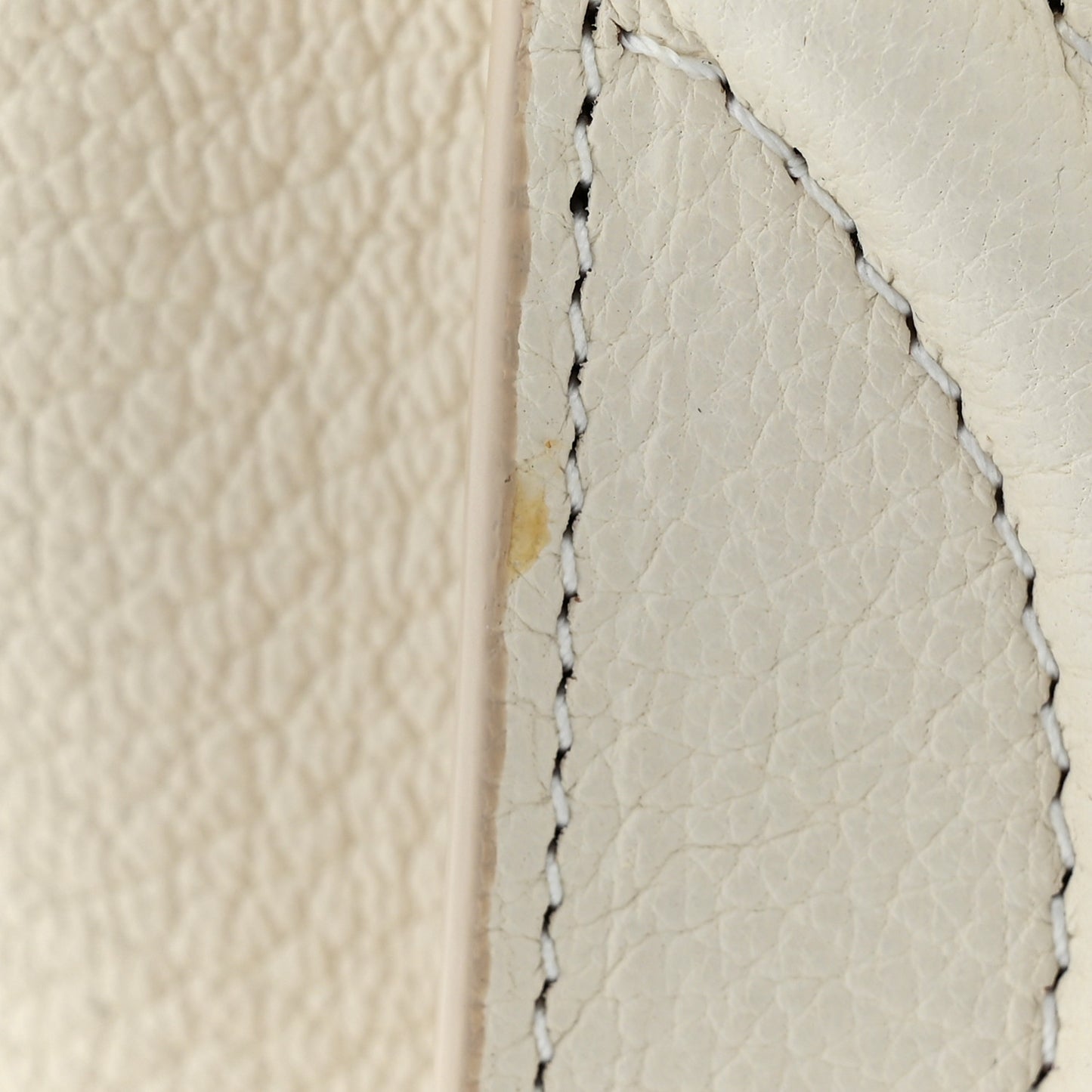 Goatskin Nano Luggage White