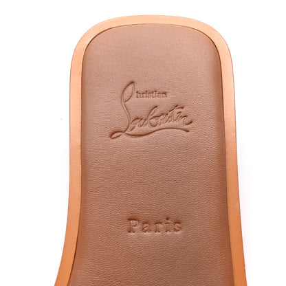 Christian Louboutin Calfskin Mule Flat Slides 39 Cuoio 8 of 8