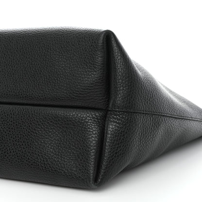 Salvatore Ferragamo Calfskin Medium Tote Black 9 of 9