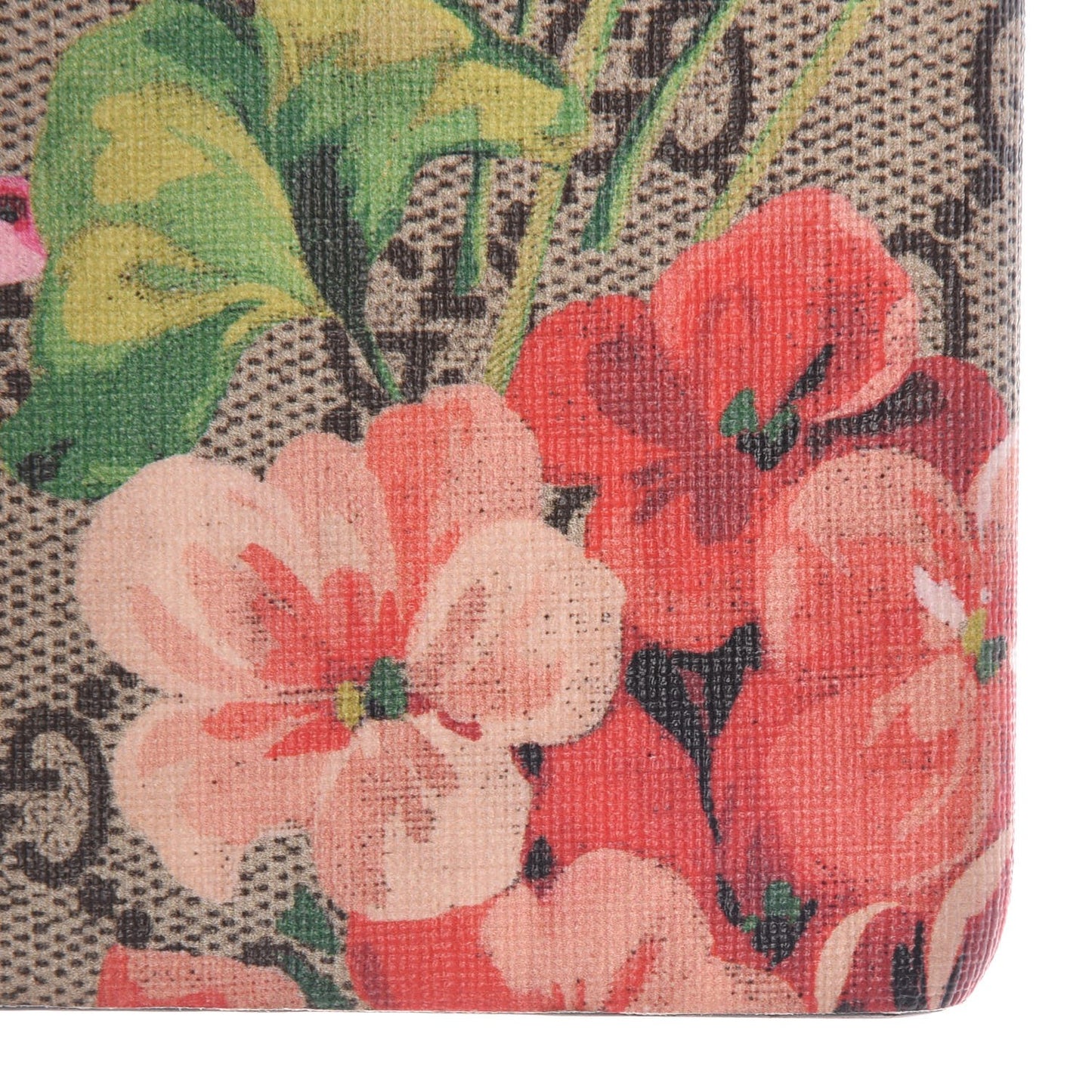 GG Supreme Monogram Blooms iPhone 8 Plus Case Beige Multicolor Dry Rose
