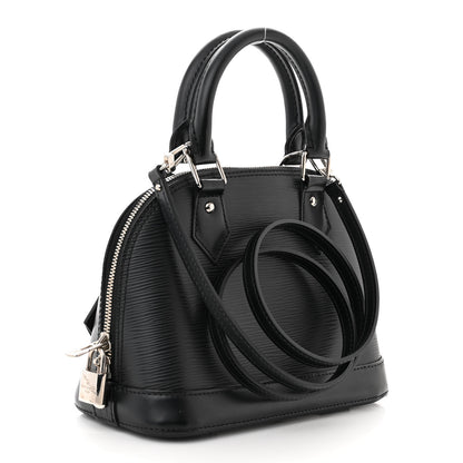 Louis Vuitton Epi Alma BB Black 3 of 9