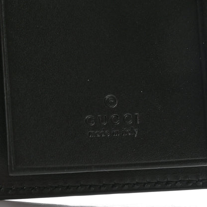 Gucci Guccissima Bow 6 Key Holder Case Black 5 of 6