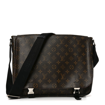 Louis Vuitton Monogram Macassar Clarence Messenger 1 of 9