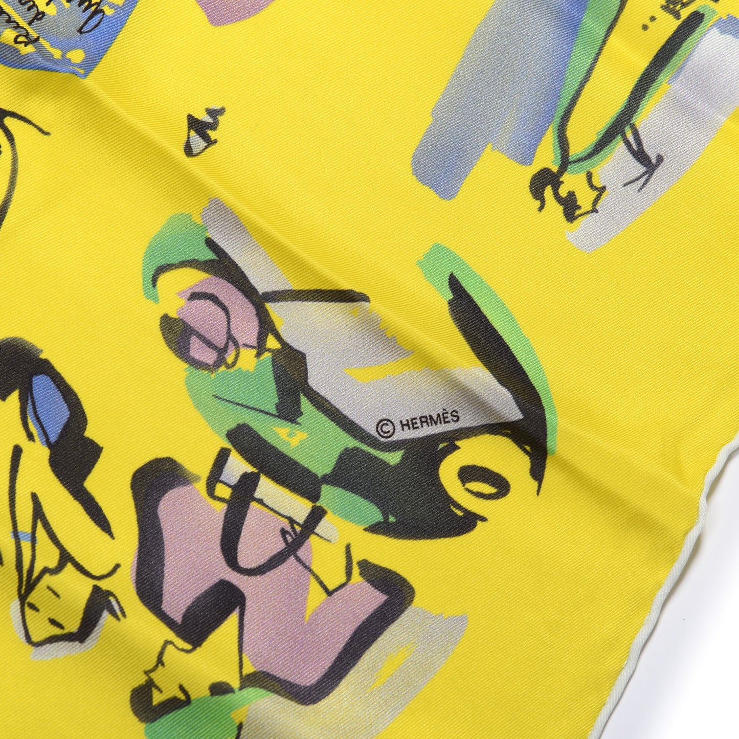 Silk Rendez Vous Rive Gauche Scarf 70